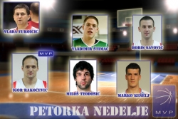 MVP petorka nedelje