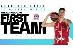 Lučić je u prvom timu Evrolige (video)