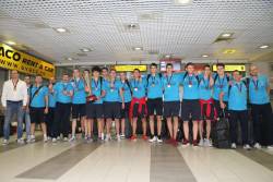 U18: &Scaron;ampioni su se vratili u Srbiju