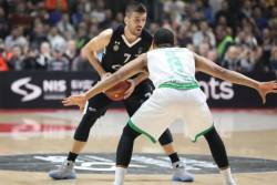 Gordić dva puta probio odbranu Daru&scaron;afake, Partizan slavio