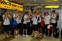 U18: &Scaron;ampioni stigli u Srbiju
