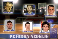 MVP petorka nedelje