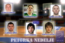 MVP petorka nedelje