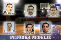 MVP petorka nedelje