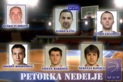 MVP petorka nedelje